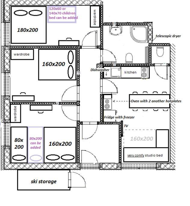 Apartmany Ski Lift Rokytnice nad Jizerou Chambre photo